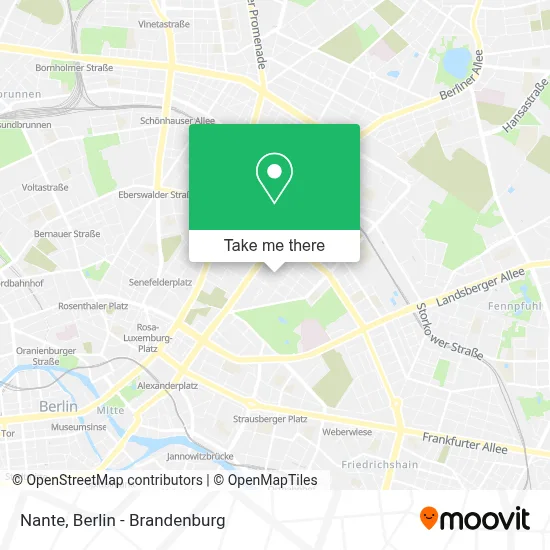 Nante map