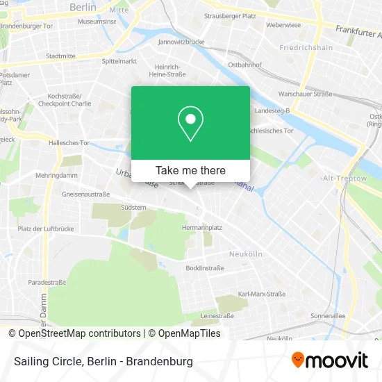 Sailing Circle map