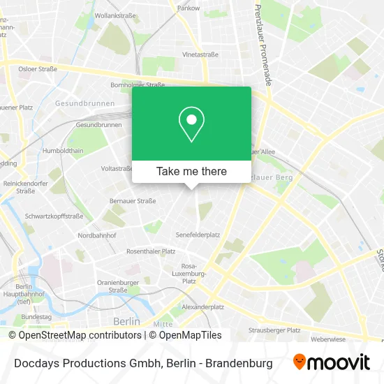 Docdays Productions Gmbh map