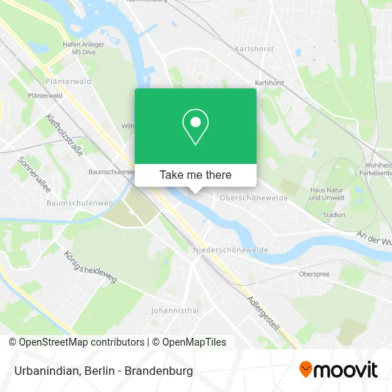 Urbanindian map