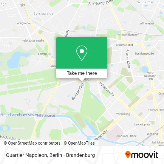 Quartier Napoleon map