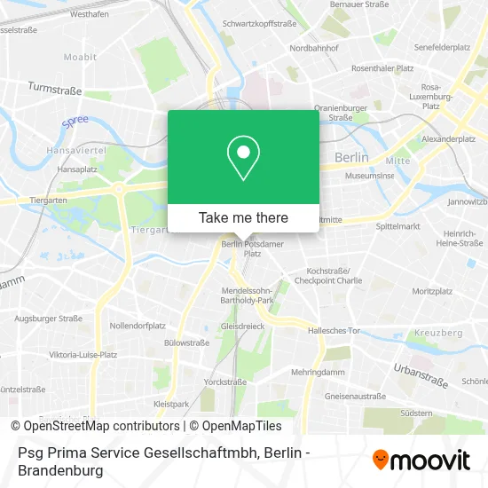 Psg Prima Service Gesellschaftmbh map