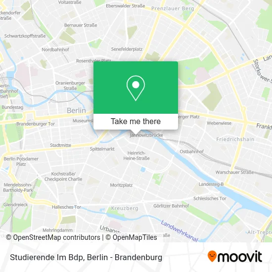 Studierende Im Bdp map