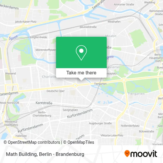 Math Building map
