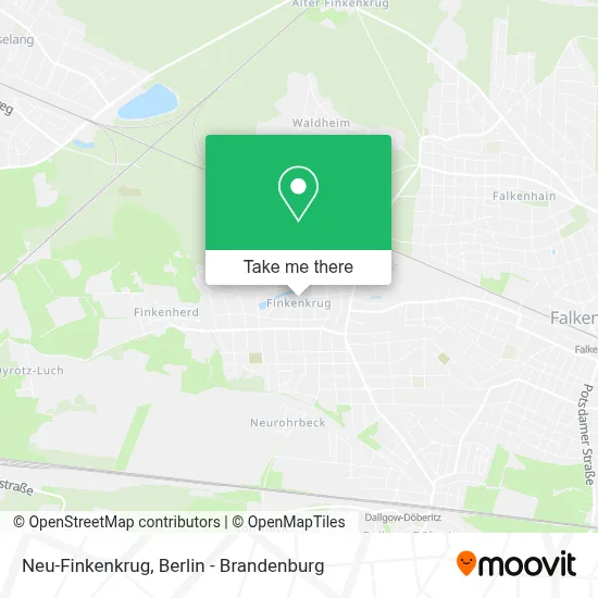 Neu-Finkenkrug map