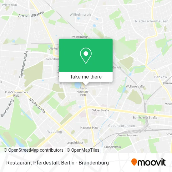 Restaurant Pferdestall map