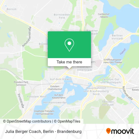 Julia Berger Coach map