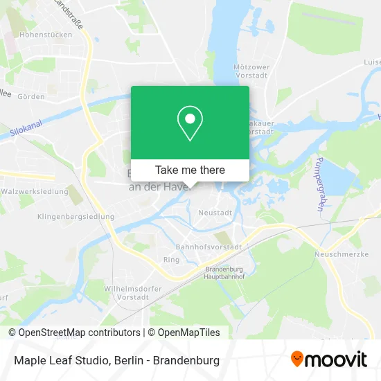 Maple Leaf Studio map