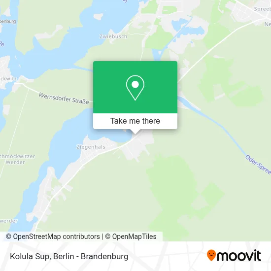 Kolula Sup map