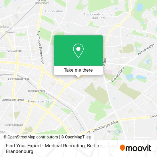 Find Your Expert - Medical Recruiting map