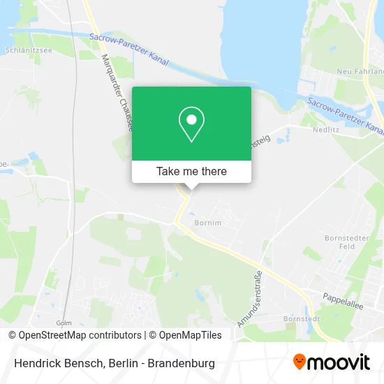 Hendrick Bensch map