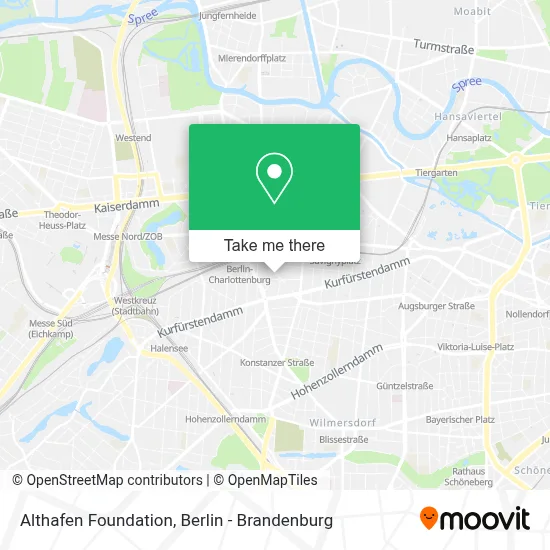 Althafen Foundation map