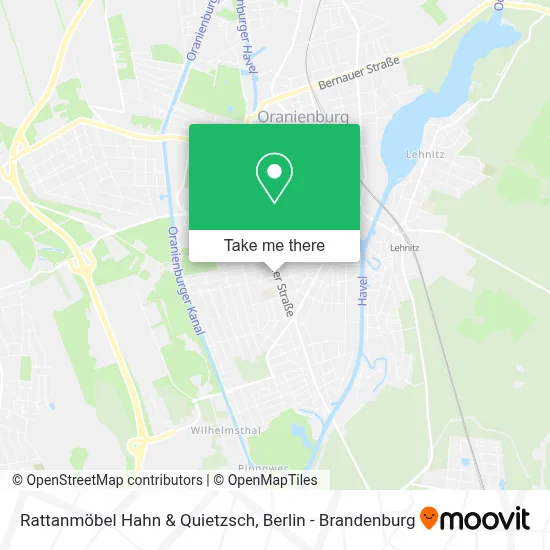 Rattanmöbel Hahn & Quietzsch map