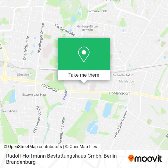 Rudolf Hoffmann Bestattungshaus Gmbh map
