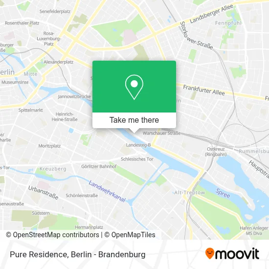 Pure Residence map