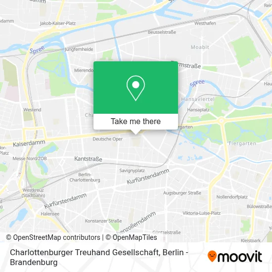 Charlottenburger Treuhand Gesellschaft map