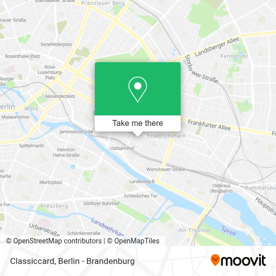 Classiccard map