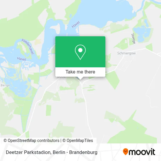 Deetzer Parkstadion map