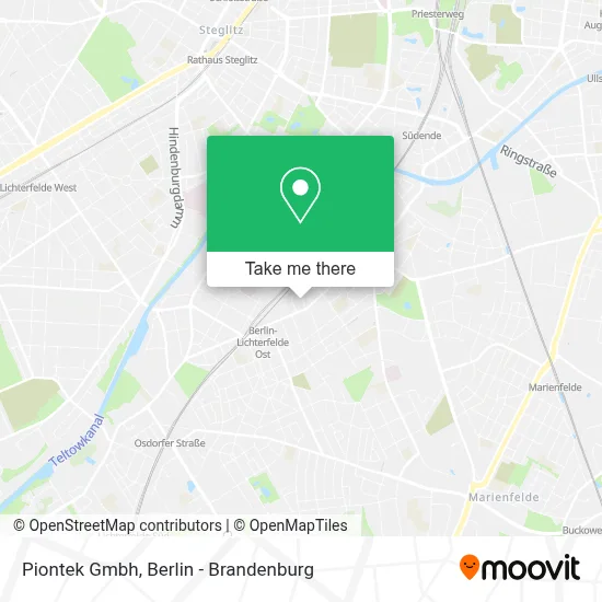 Piontek Gmbh map