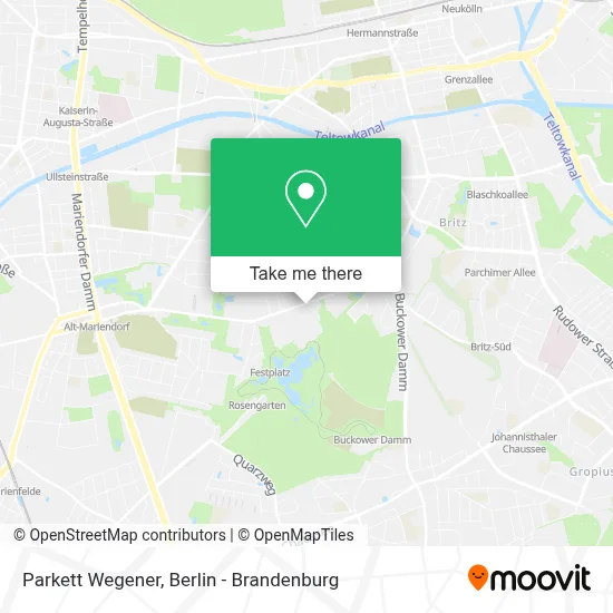 Parkett Wegener map