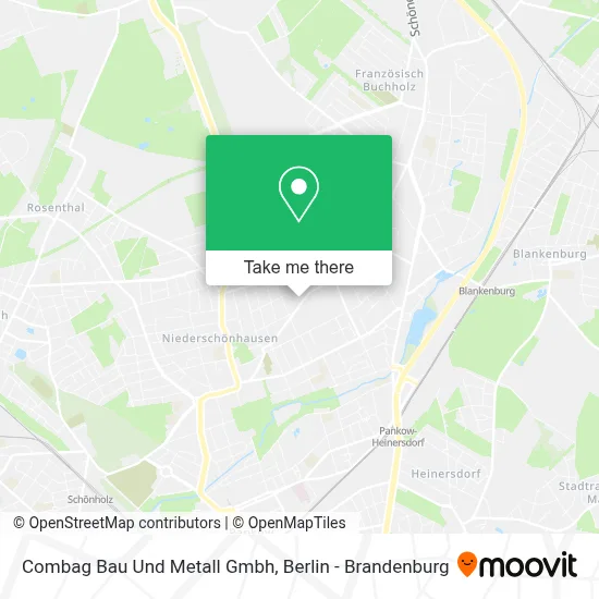 Combag Bau Und Metall Gmbh map