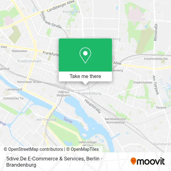 5dive.De E-Commerce & Services map
