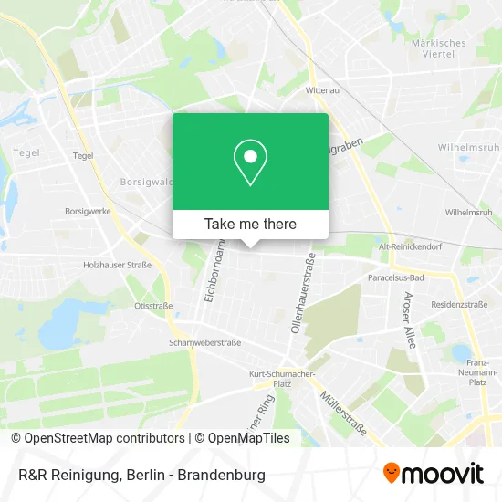 R&R Reinigung map