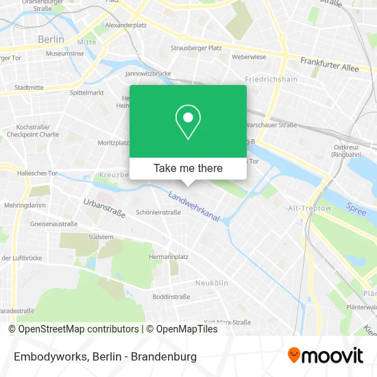 Embodyworks map