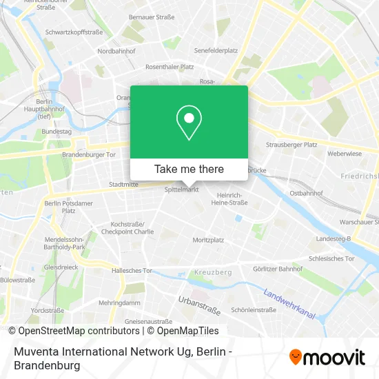 Muventa International Network Ug map