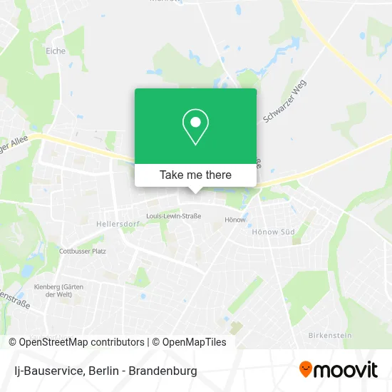 Ij-Bauservice map