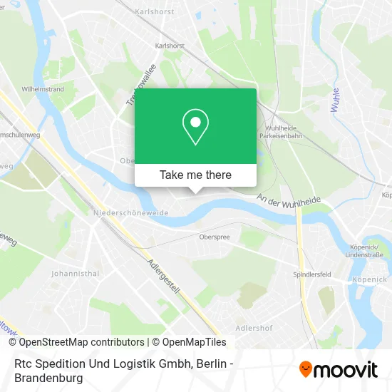 Rtc Spedition Und Logistik Gmbh map