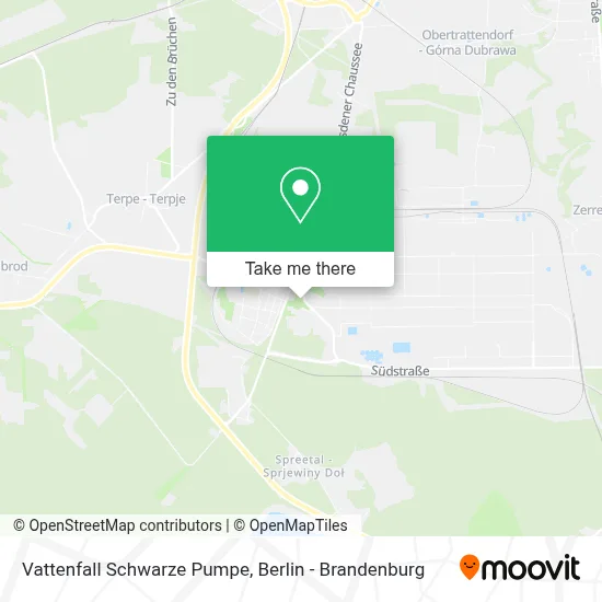 Vattenfall Schwarze Pumpe map