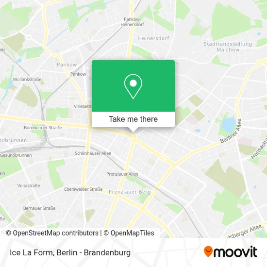 Ice La Form map