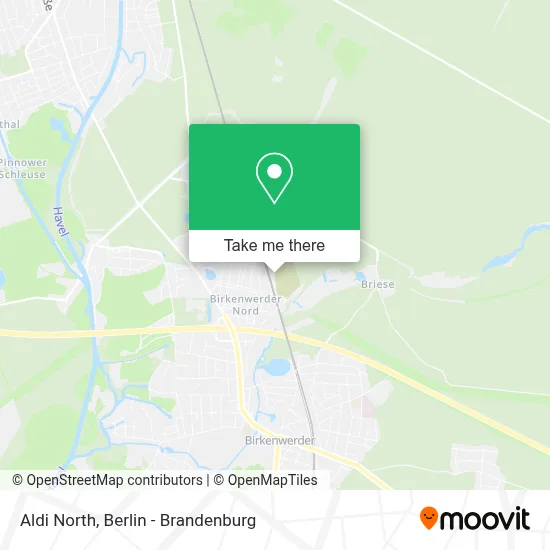 Aldi Nord map