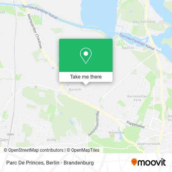 Parc De Princes map