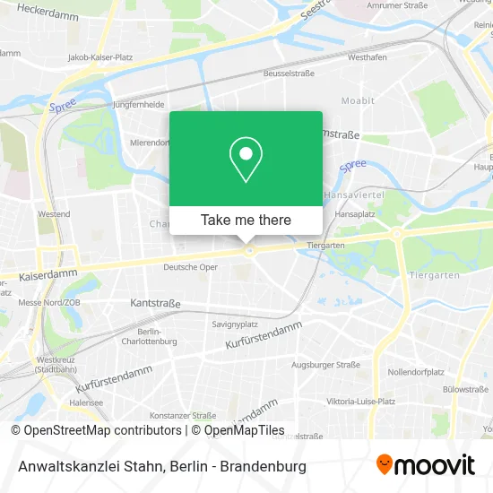 Anwaltskanzlei Stahn map