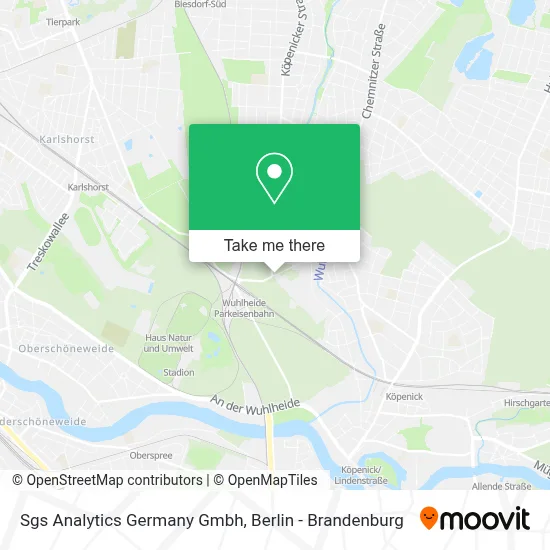 Sgs Analytics Germany Gmbh map