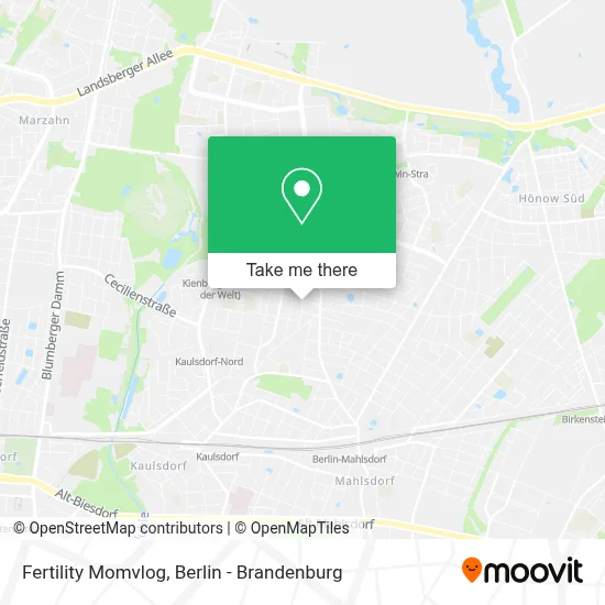 Fertility Momvlog map