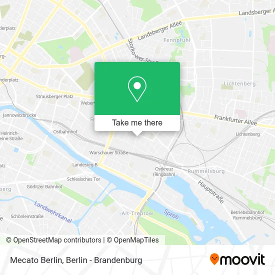Mecato Berlin map