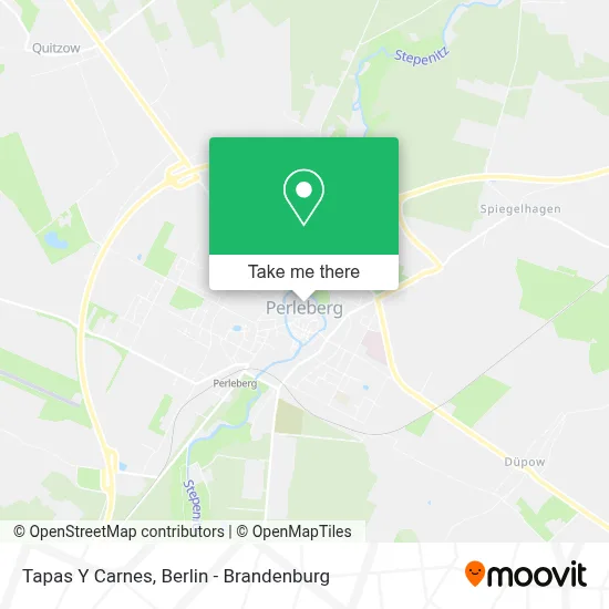 Tapas Y Carnes map