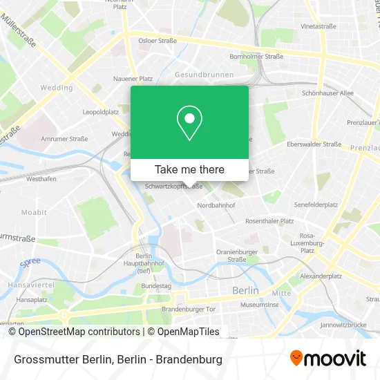 Grossmutter Berlin map