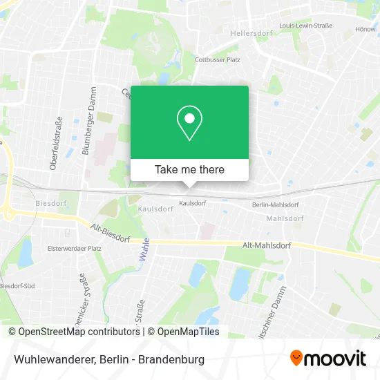 Wuhlewanderer map