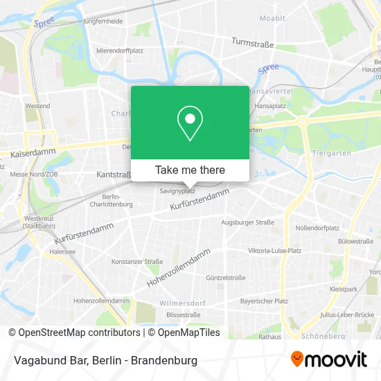 Vagabund Bar map