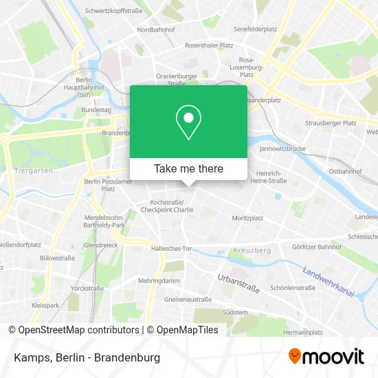 Kamps map