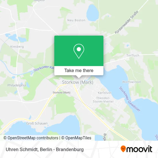 Uhren Schmidt map