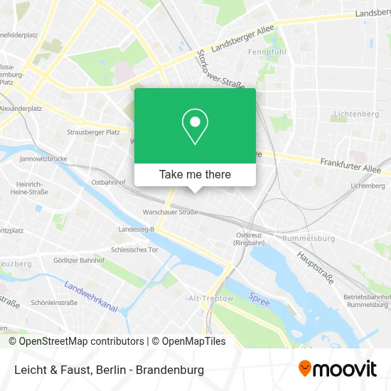Leicht & Faust map
