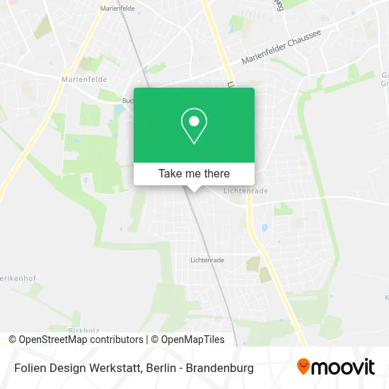 Folien Design Werkstatt map