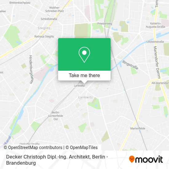 Decker Christoph Dipl.-Ing. Architekt map