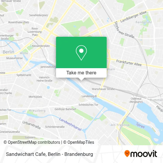 Sandwichart Cafe map
