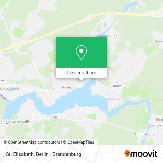 St. Elisabeth map